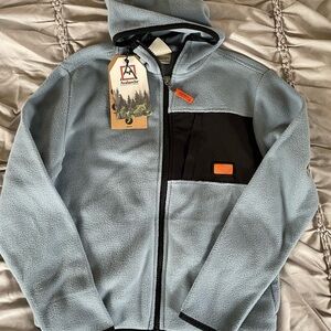 NWT Fleece Hooded Jacket